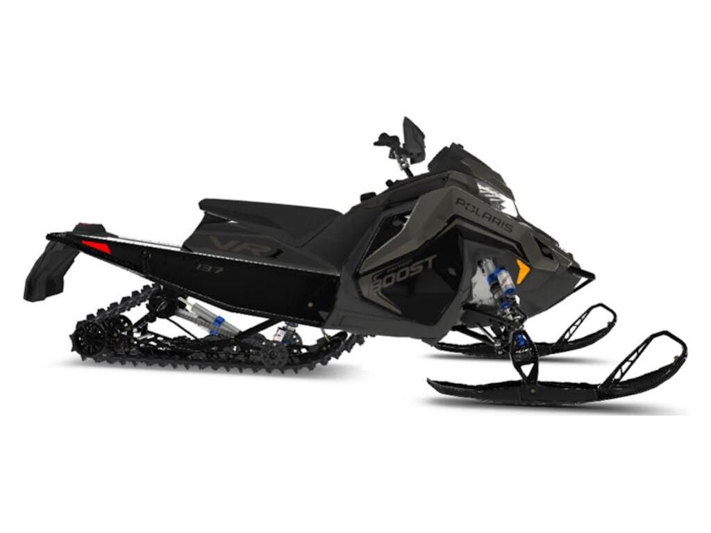 2025 Polaris Boost Indy VR1 137 Shadow Gray / Gloss Black