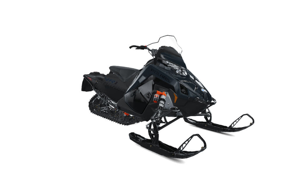 2026 Polaris Patriot Boost INDY VR1 137 Dynamix Gloss Black / Blue Dusk