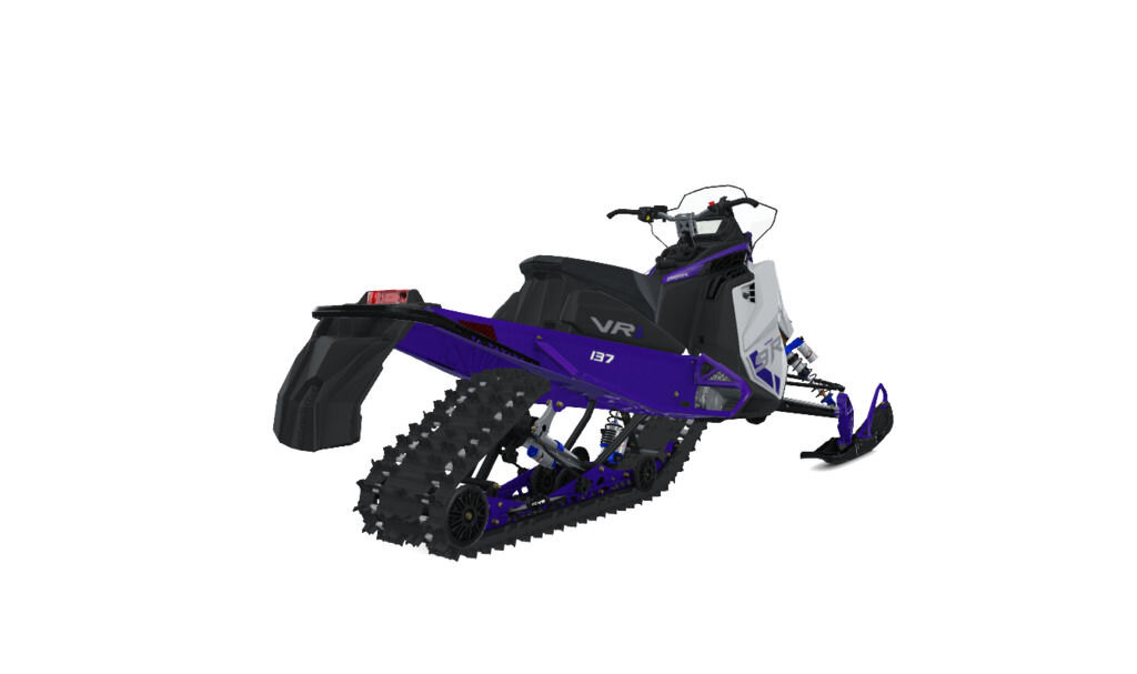 2027 Polaris 650 INDY Adventure 137 1.35 Gloss Black