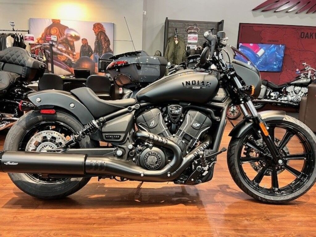 2025 Indian Motorcycle Sport Scout Limited +Tech Black Smoke