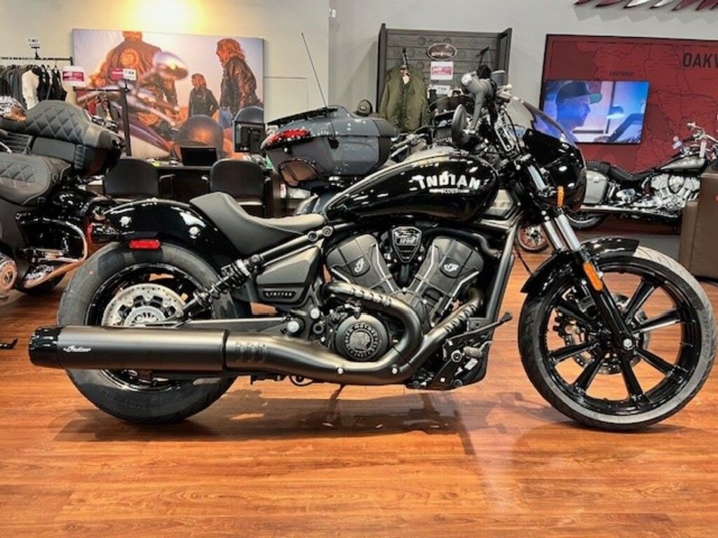 2025 Indian Motorcycle Sport Scout Limited Black Metallic