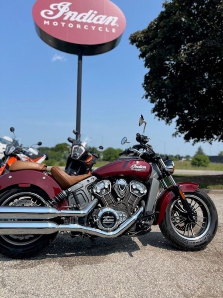 2018 Indian Motorcycle Scout ABS Burgundy Metallic