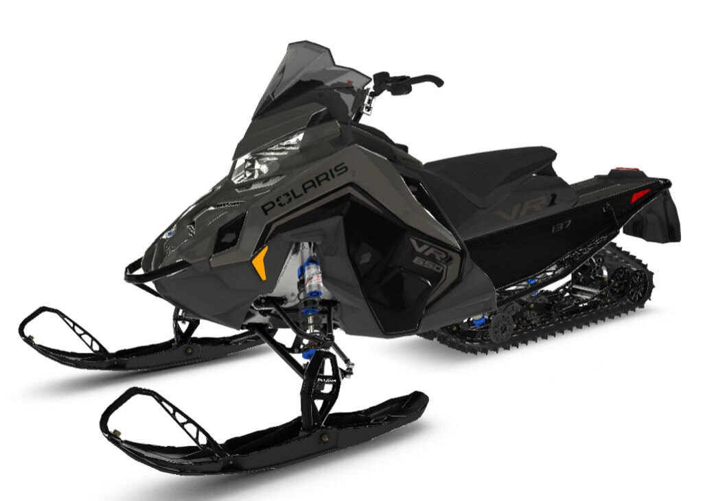 2025 Polaris 650 Indy VR1 137 Shadow Gray / Gloss Black