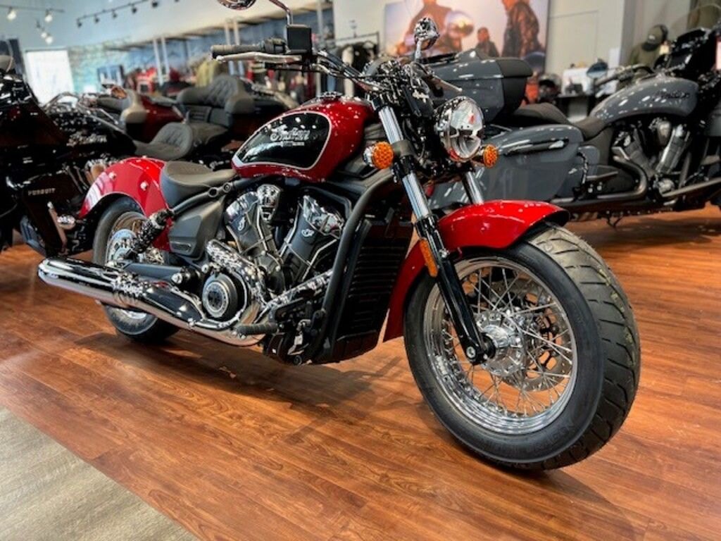 2025 Indian Motorcycle Scout Classic Limited +Tech Sunset Red Metallic