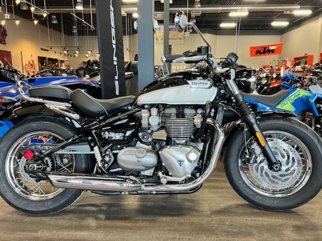 2022 Triumph Bonneville Speedmaster Sapphire Black/Fusion White