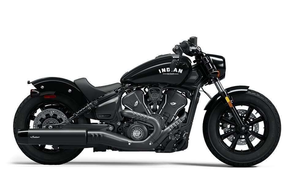 2025 Indian Scout Bobber Limited Black Metallic