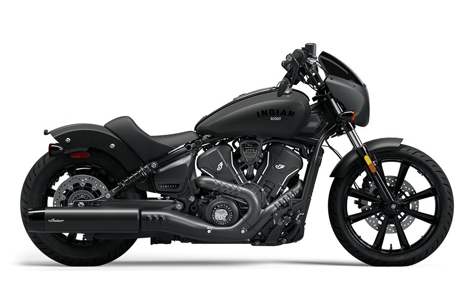 2025 Indian Sport Scout Limited  TECH Black Smoke