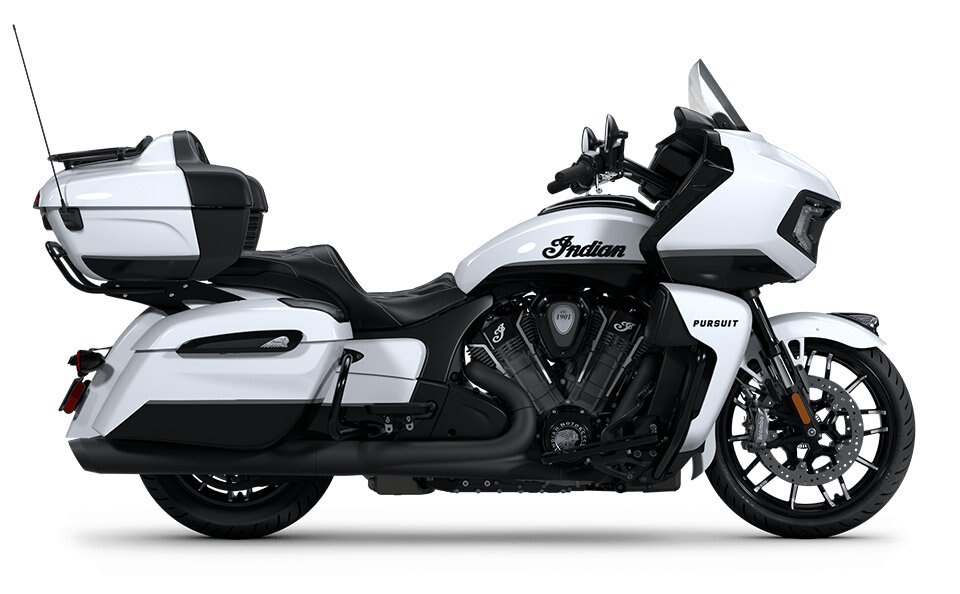 2025 Indian Pursuit dark Horse 108 PowerPlus PowerBand Springfield Blue Vivid Crystal with Black Vivid Crystal