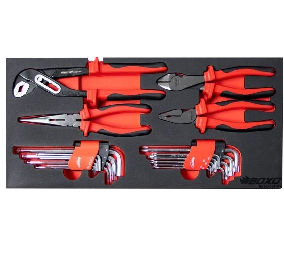 133 Pc Metric Tool Set with 3 Drawer Carry Box