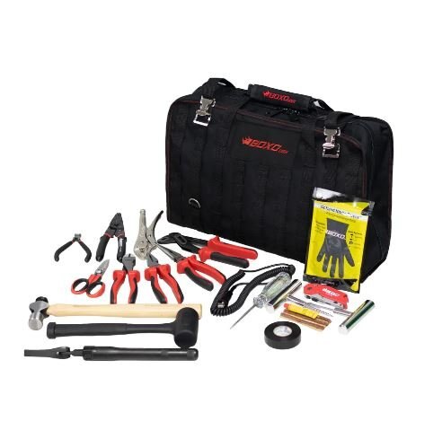 BoxoUSA Off Road Tool Bag with Tool Roll