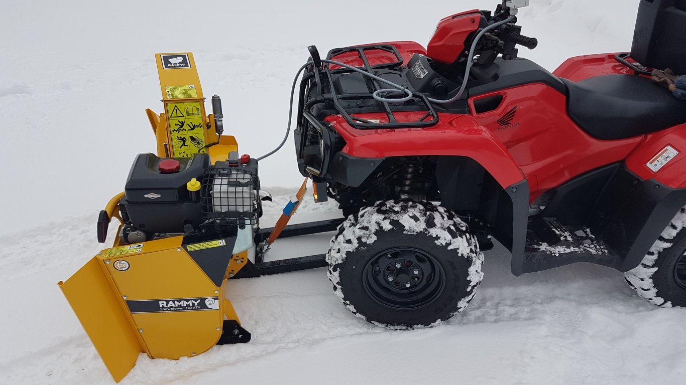 RAMMY Snowblower 140 ATV