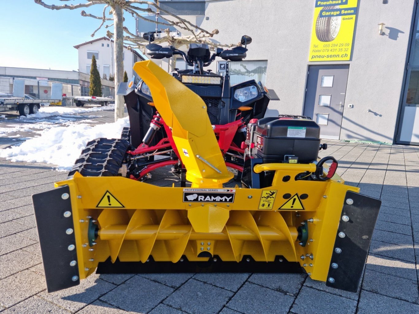 RAMMY Snowblower 140 ATV