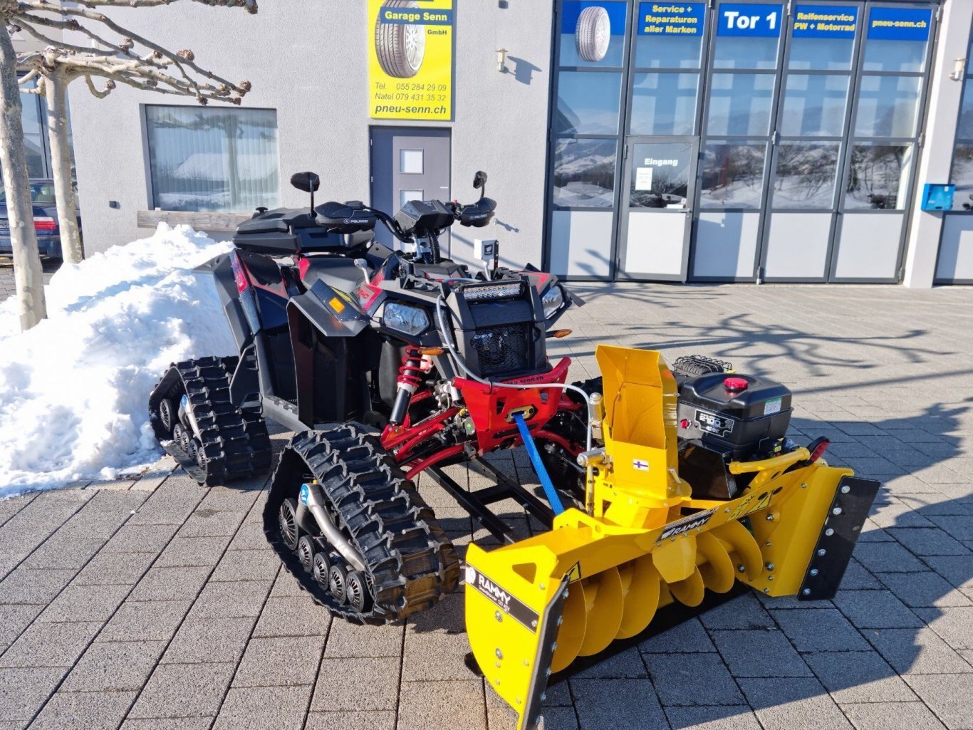 RAMMY Snowblower 140 ATV