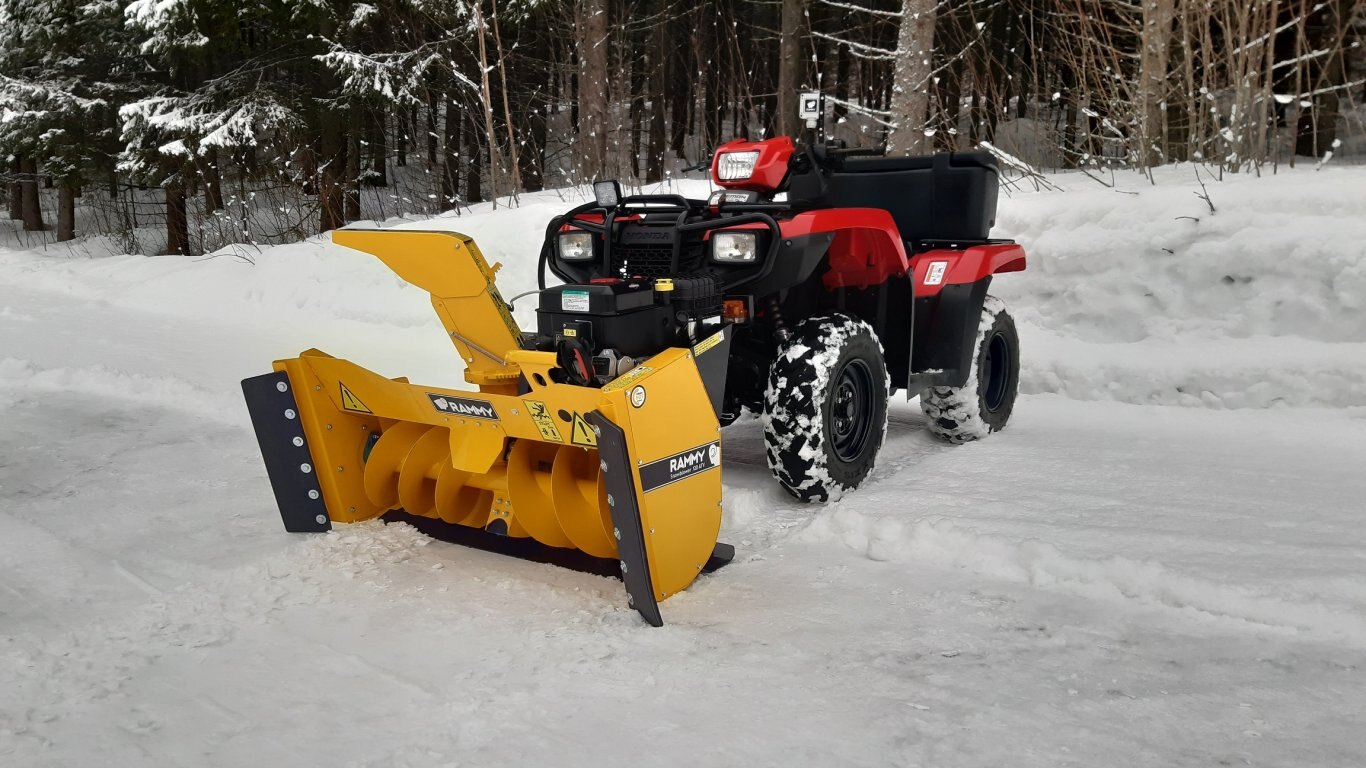 RAMMY Snowblower 140 ATV