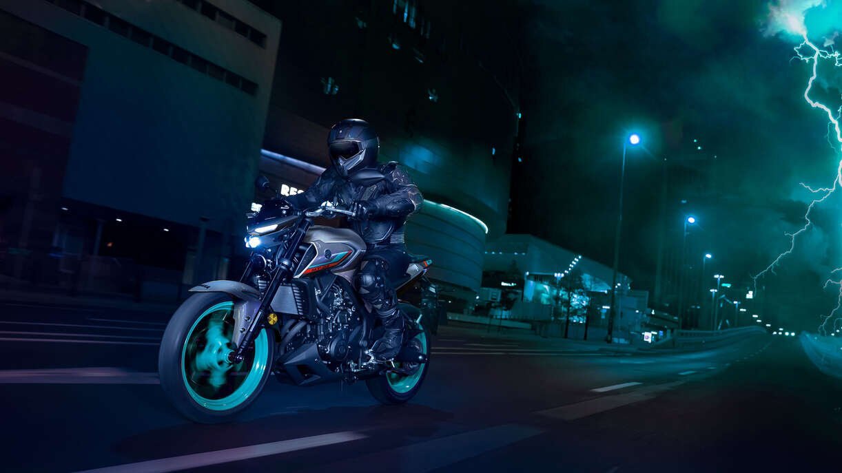 2023 Yamaha MT 03 Cyan Storm