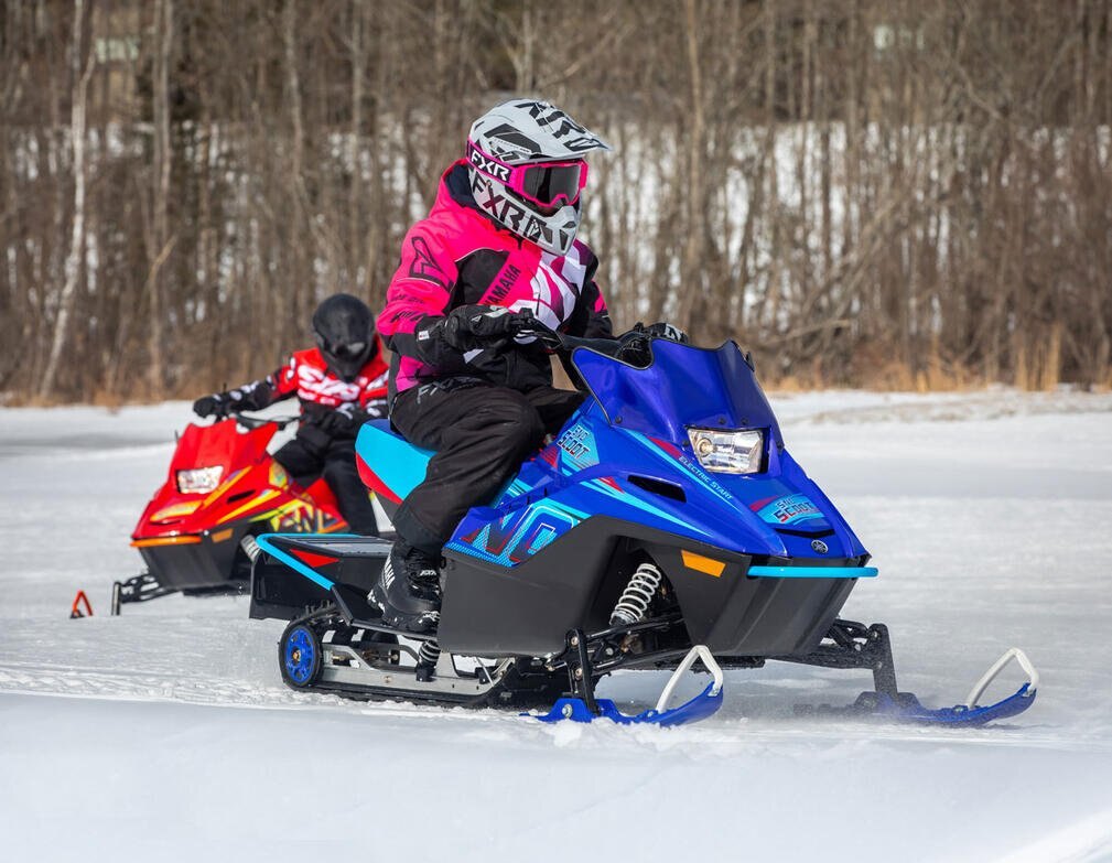 2025 Yamaha SNOSCOOT ES Team Yamaha Blue/Red