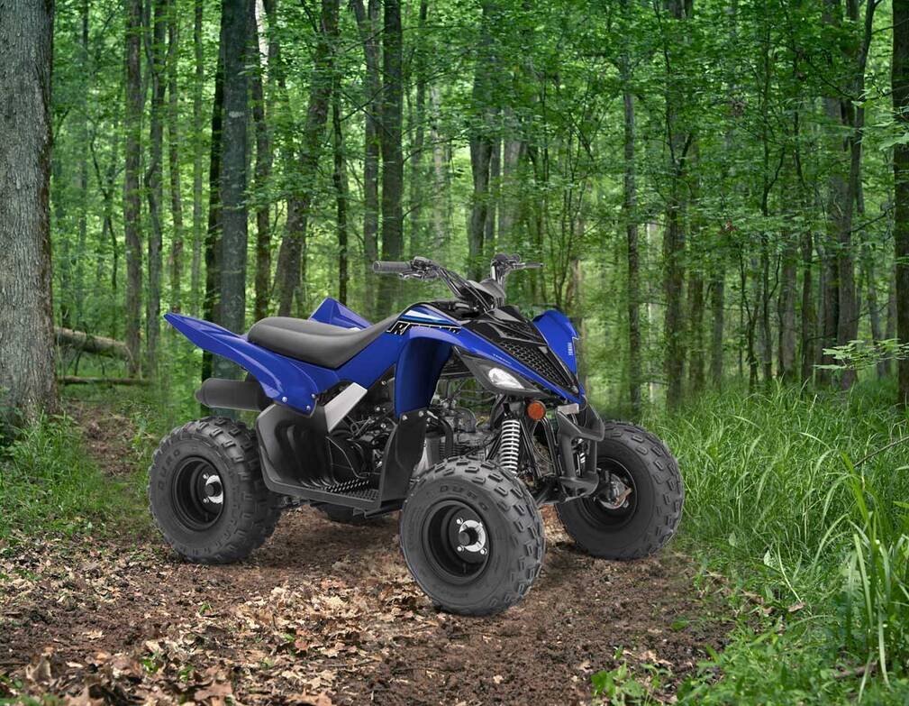 2023 Yamaha RAPTOR 90 Team Yamaha Blue