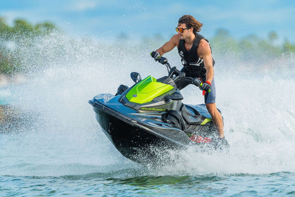 2023 Yamaha Jet Blaster Black/Acid Green