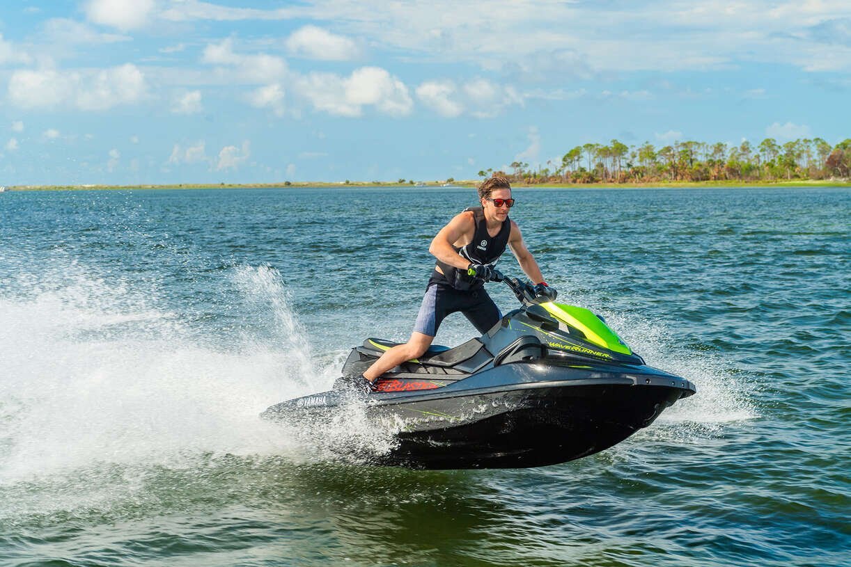 2023 Yamaha Jet Blaster Black/Acid Green