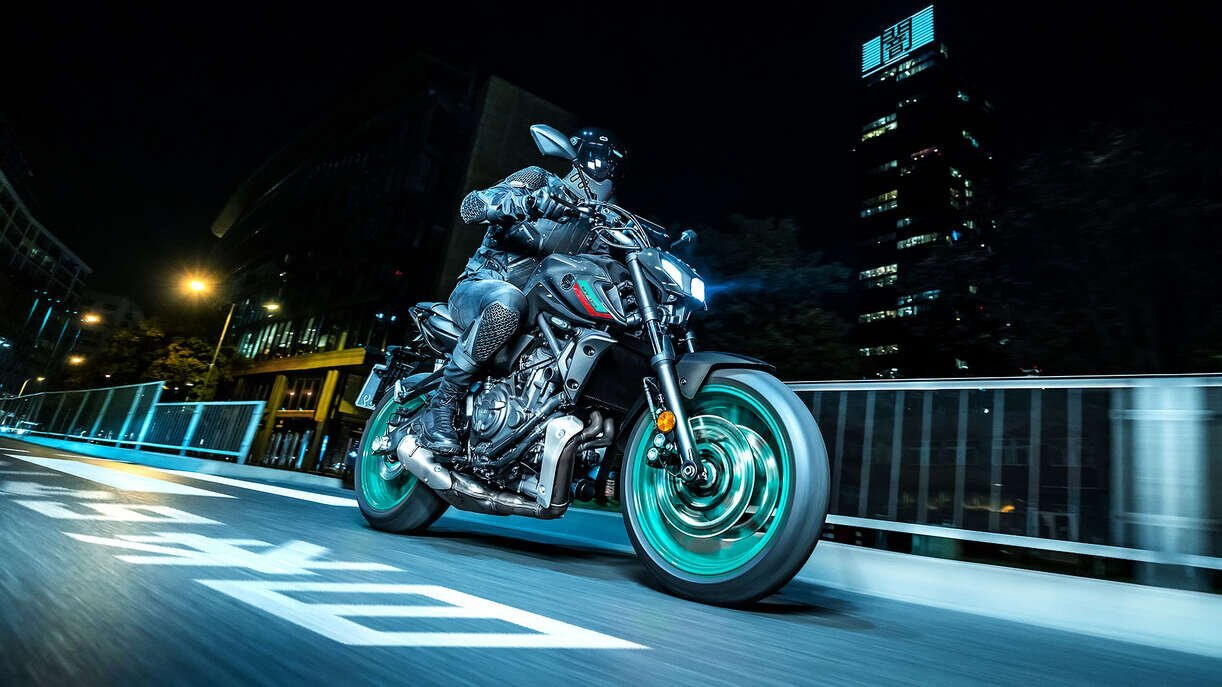 2023 Yamaha MT 07 Cyan Storm