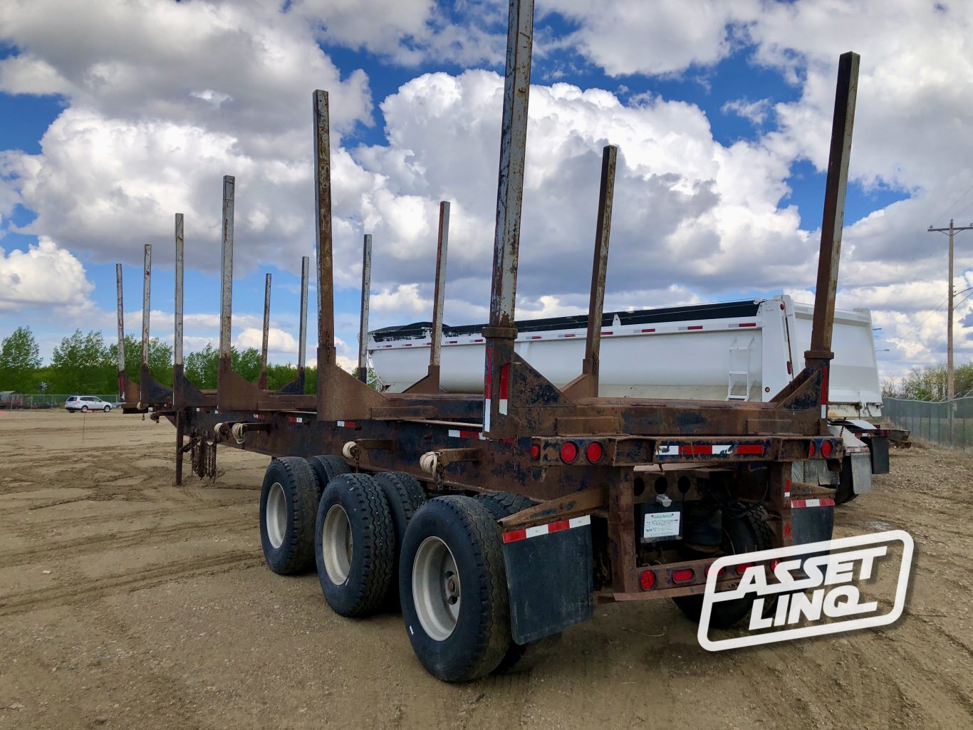 Tri/A Hayrack Log Trailer