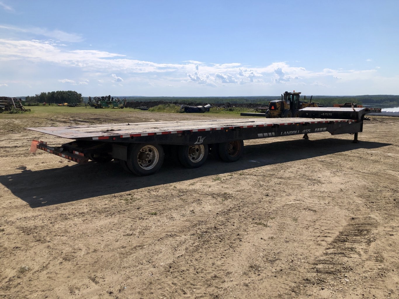 Landoll 455 Tridem Hyd Traveling Axle Lowboy