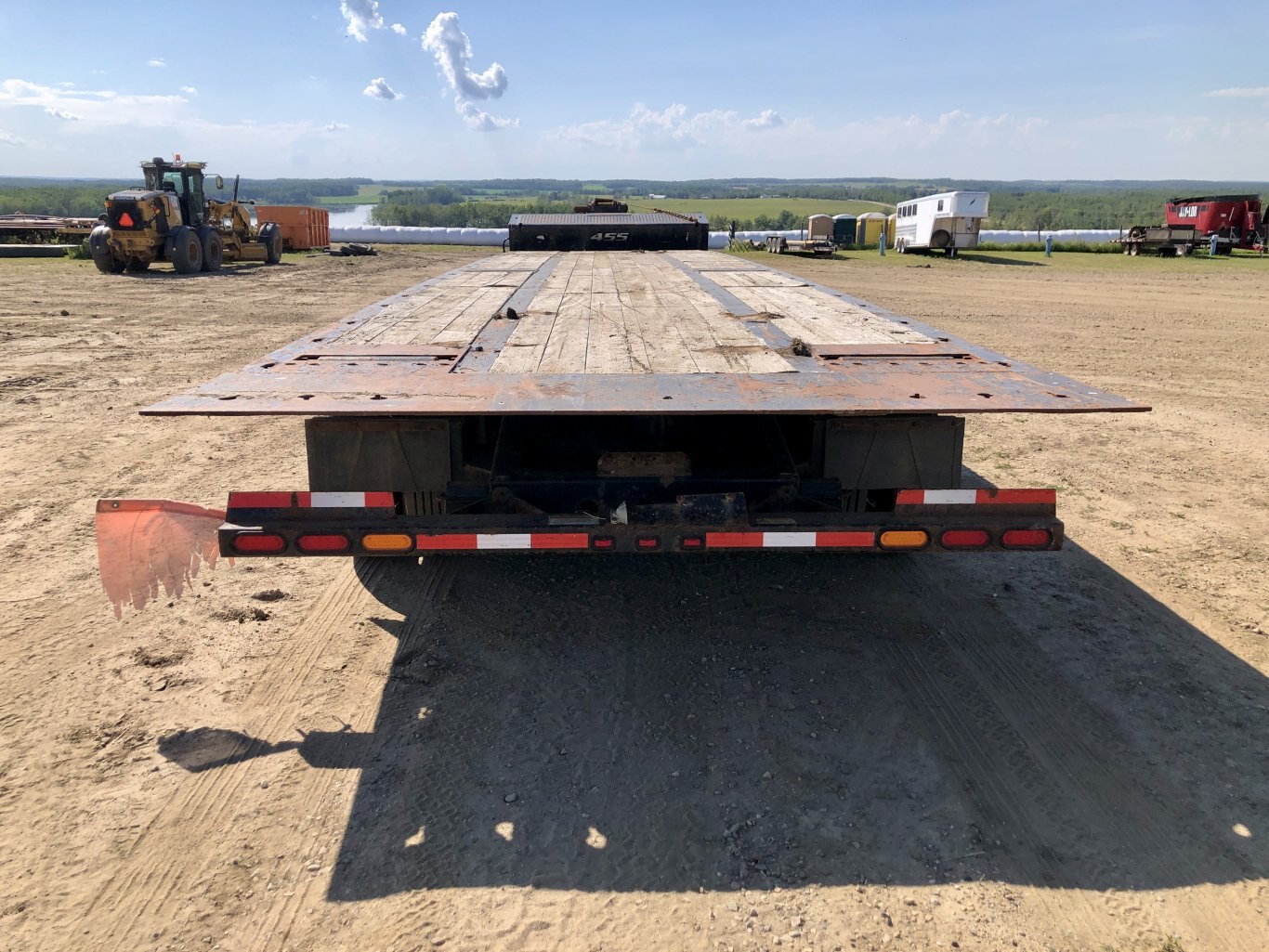 Landoll 455 Tridem Hyd Traveling Axle Lowboy