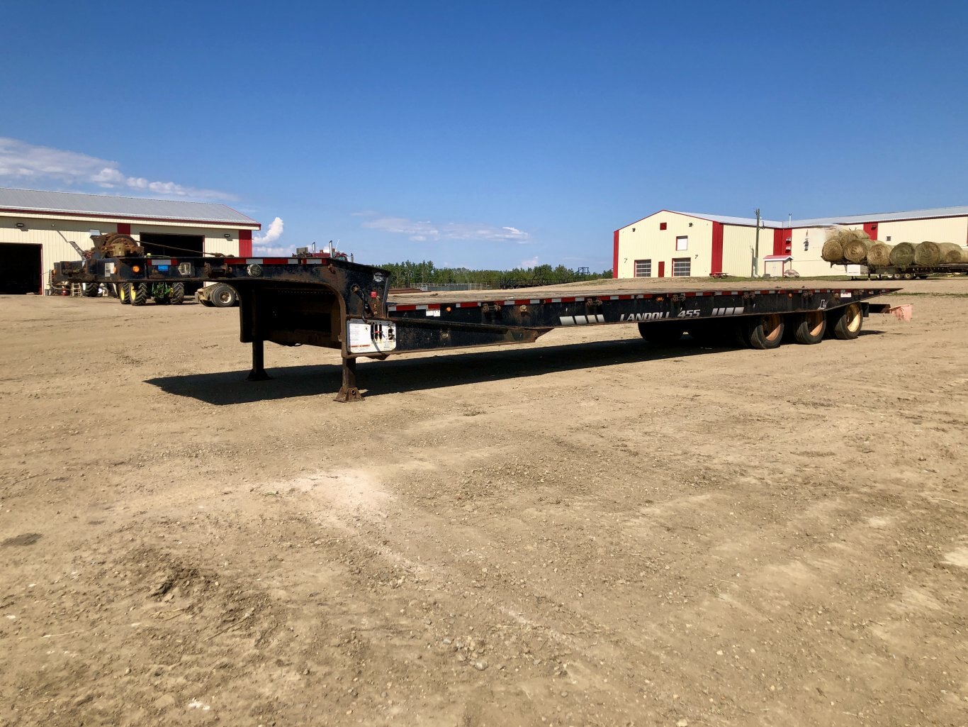 Landoll 455 Tridem Hyd Traveling Axle Lowboy