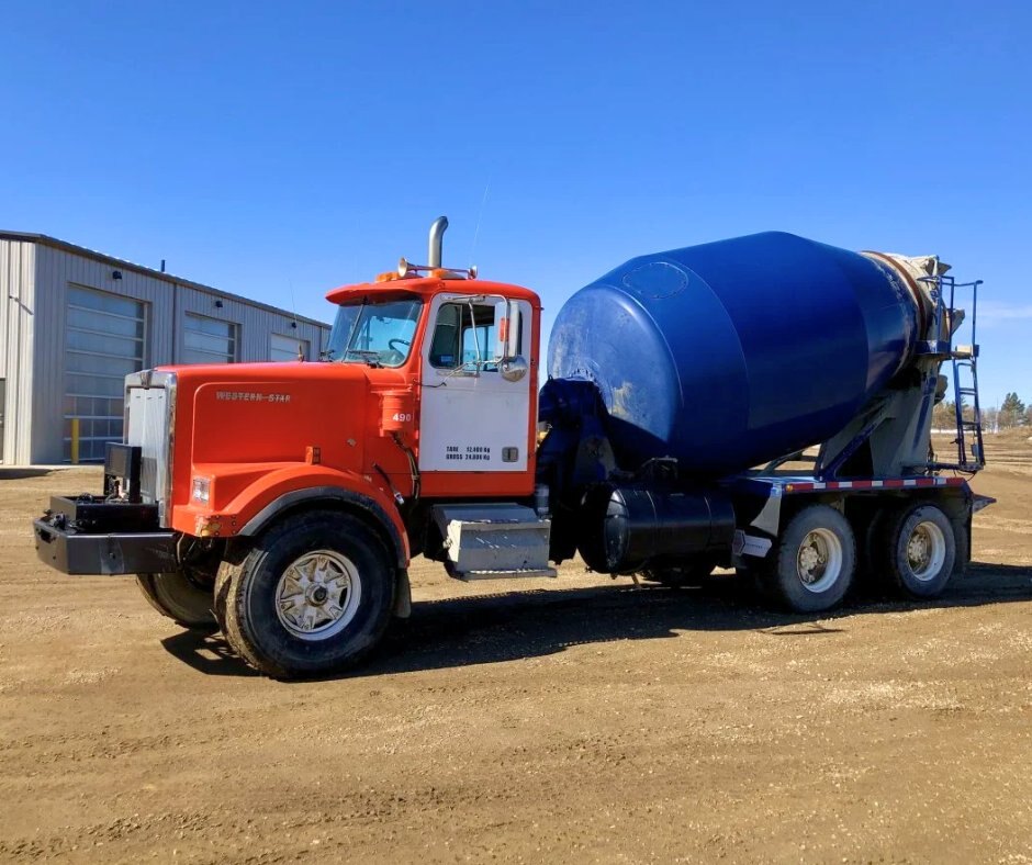 1991 Western Star 4864F 6x4 Concrete Mixer Truck