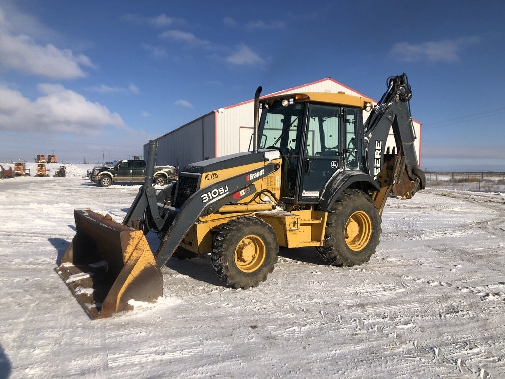 2012 John Deere 310 SJ Rubber Tire Backhoe