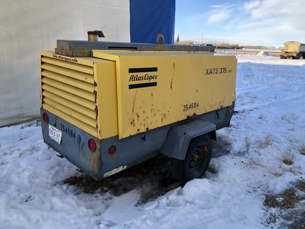 Atlas Copco XATS375 375 CFM Air Compressor