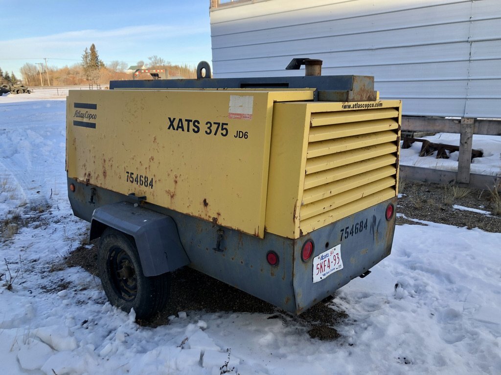 Atlas Copco XATS375 375 CFM Air Compressor