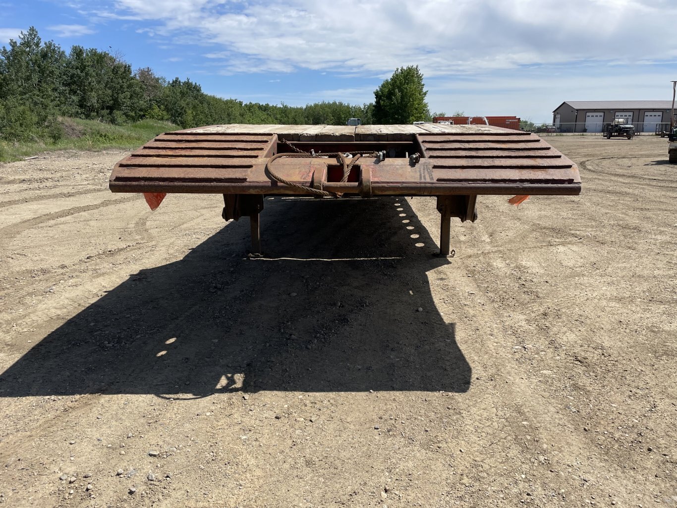 2002 Altek Tridem Scissorneck Lowboy Trailer