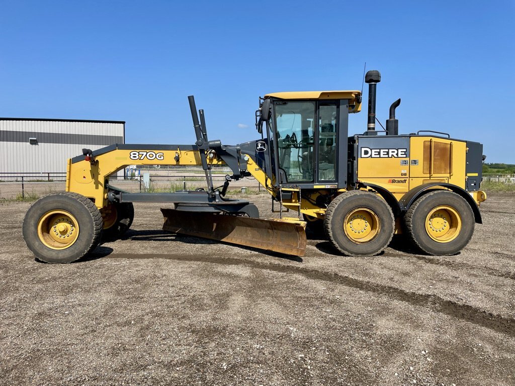 2014 John Deere 870G Motor Grader