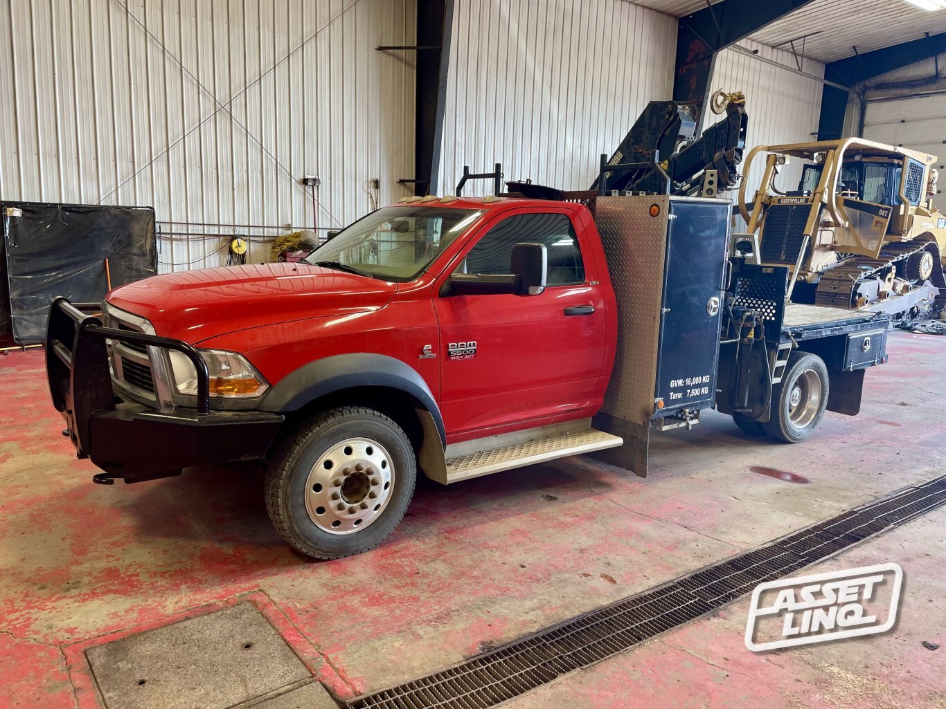 2012 Dodge Ram 5500 4x4 Knuckle Boom Truck