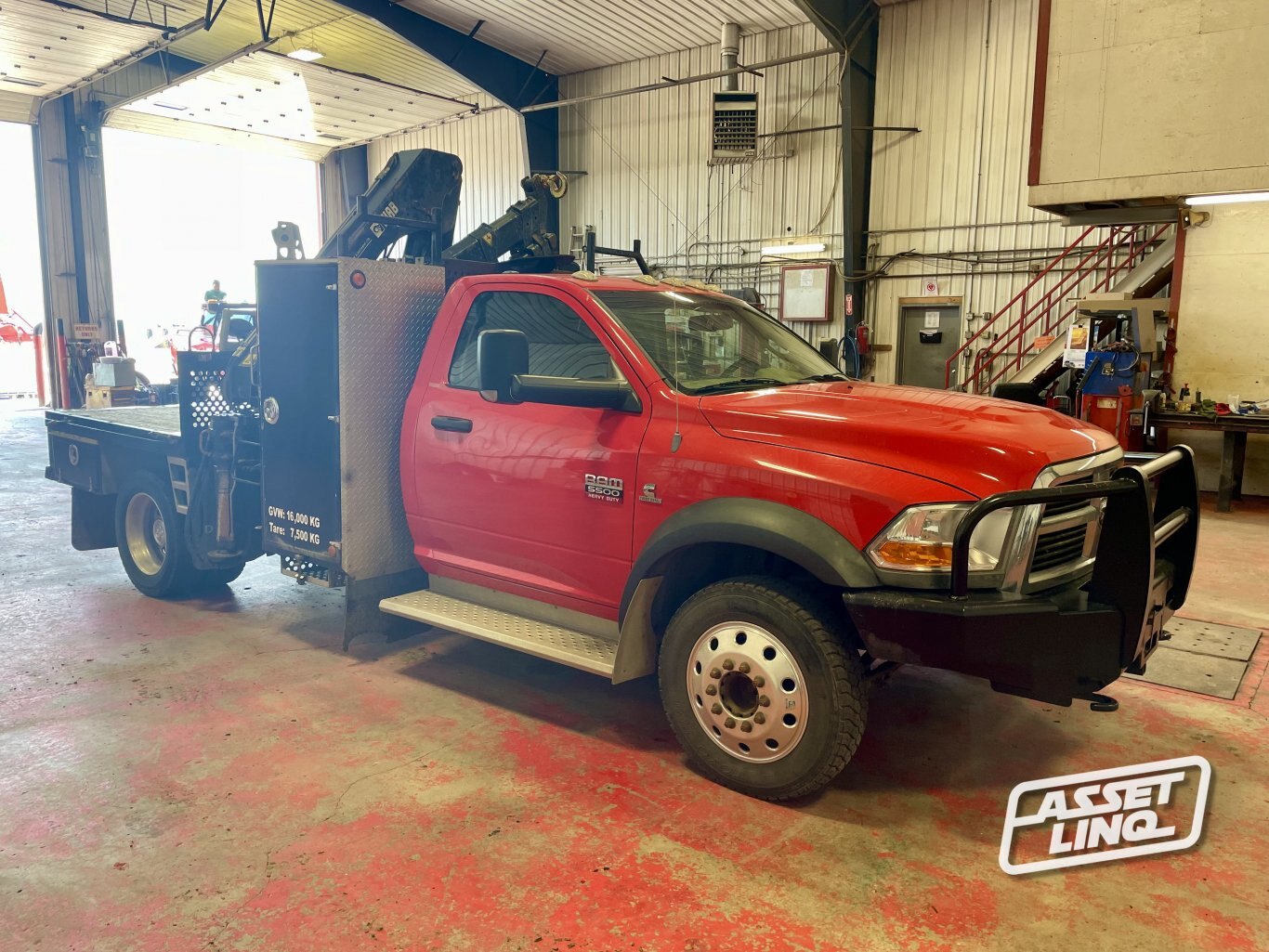 2012 Dodge Ram 5500 4x4 Knuckle Boom Truck