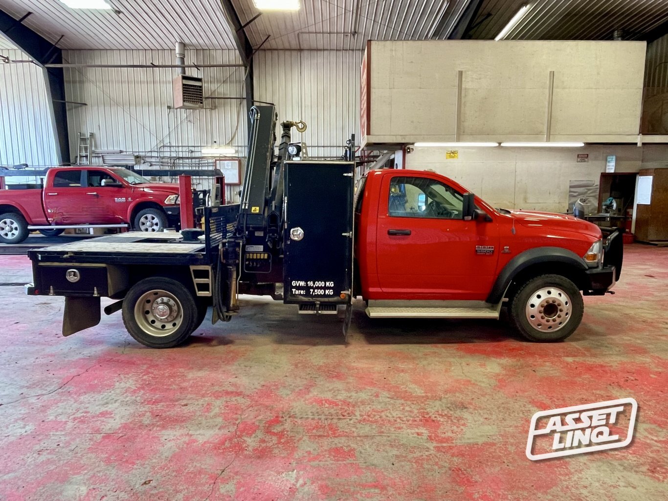 2012 Dodge Ram 5500 4x4 Knuckle Boom Truck