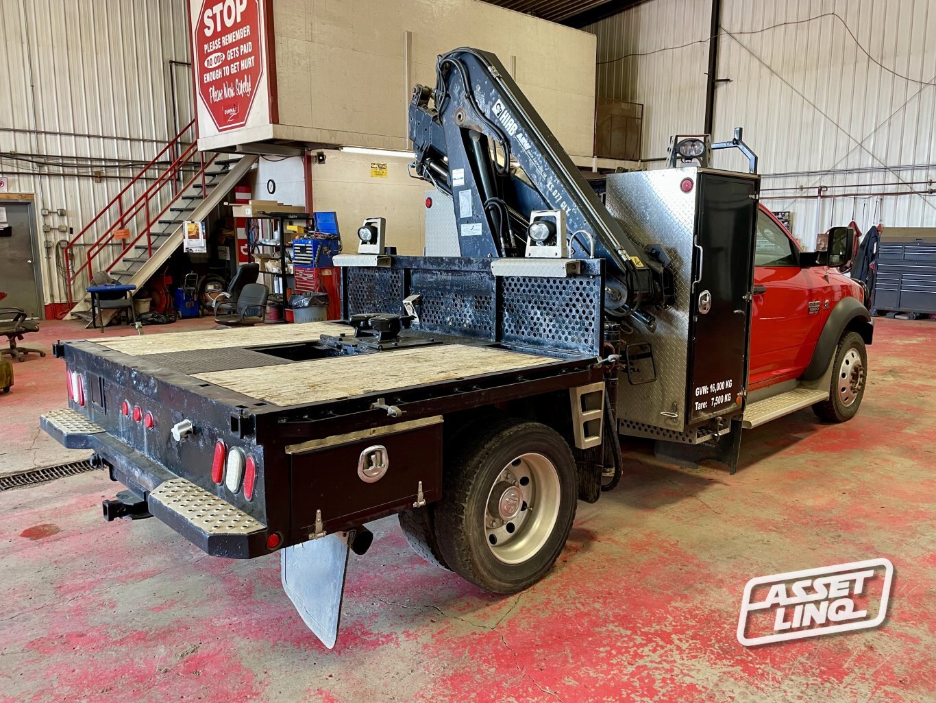 2012 Dodge Ram 5500 4x4 Knuckle Boom Truck