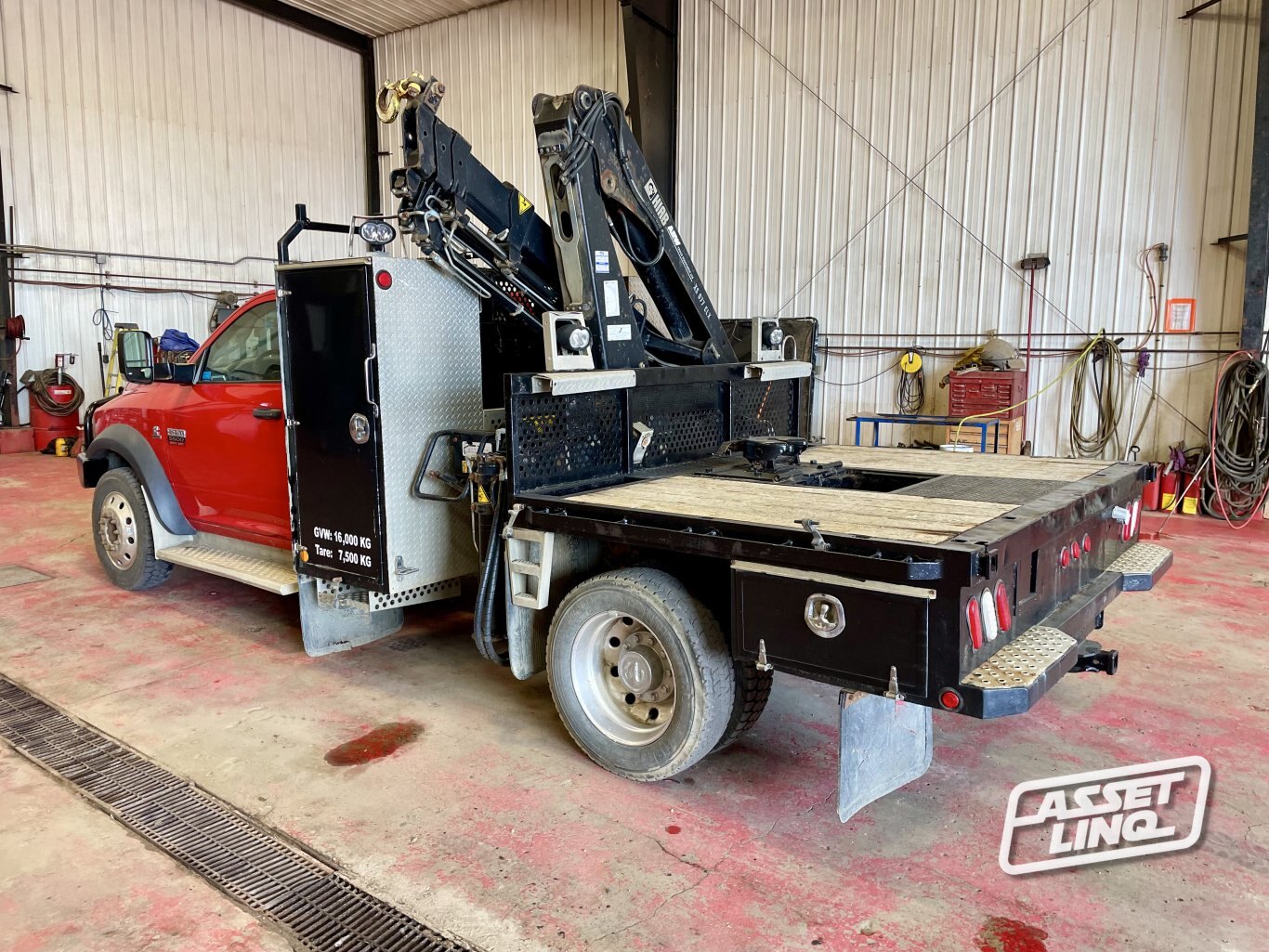 2012 Dodge Ram 5500 4x4 Knuckle Boom Truck