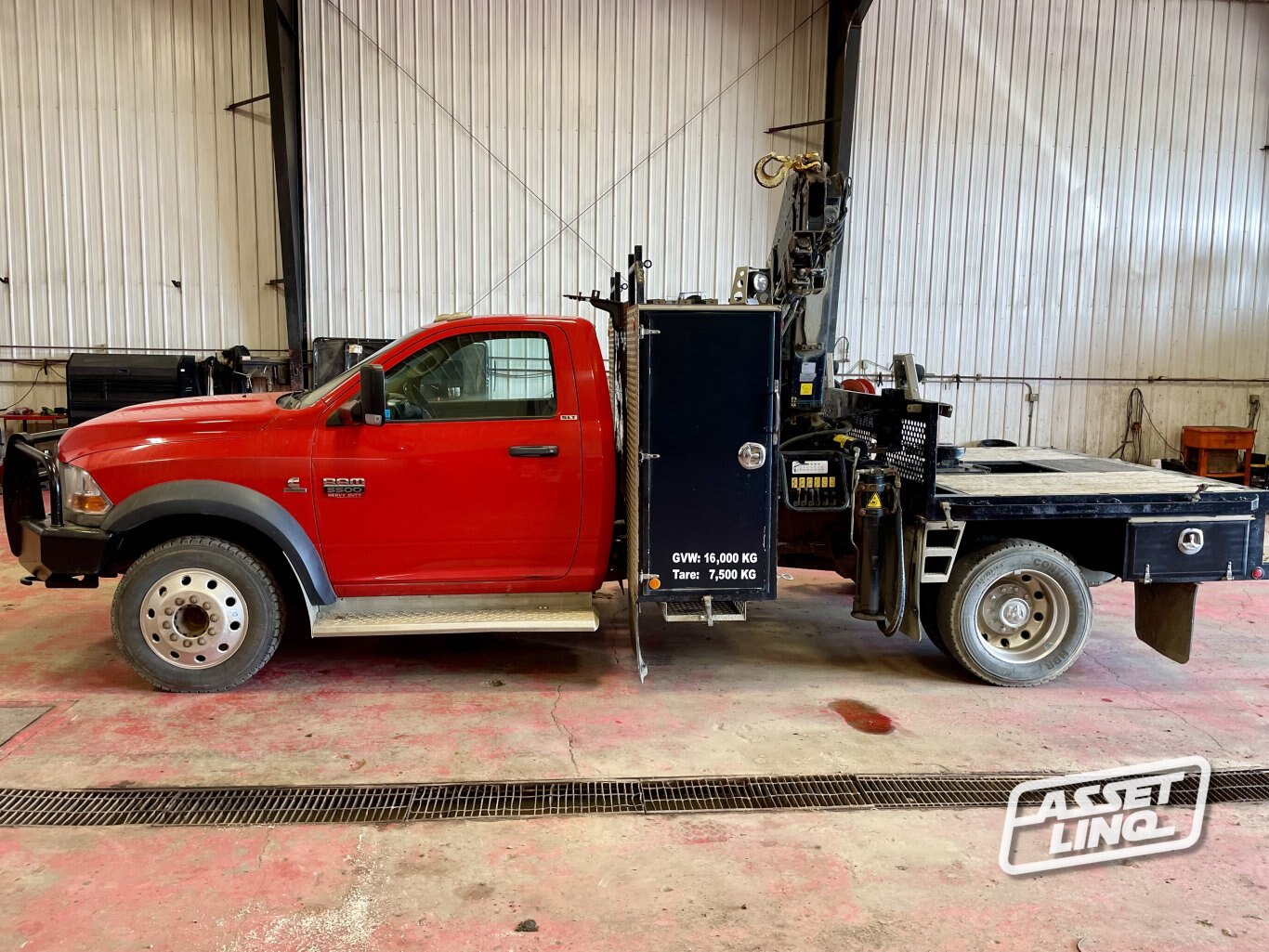 2012 Dodge Ram 5500 4x4 Knuckle Boom Truck