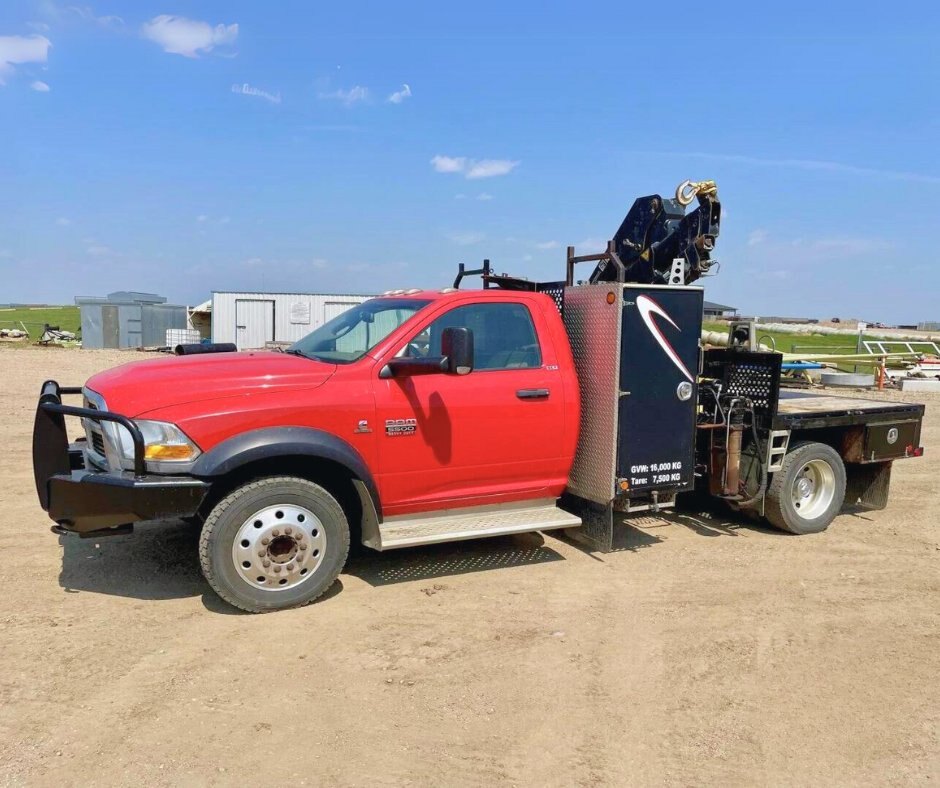 2012 Dodge Ram 5500 4x4 Knuckle Boom Truck