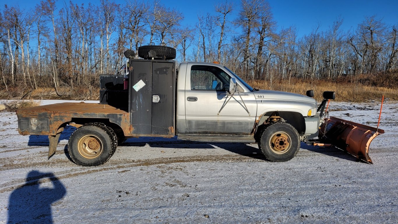 1998 Dodge Ram 3500 Diesel Plow Truck