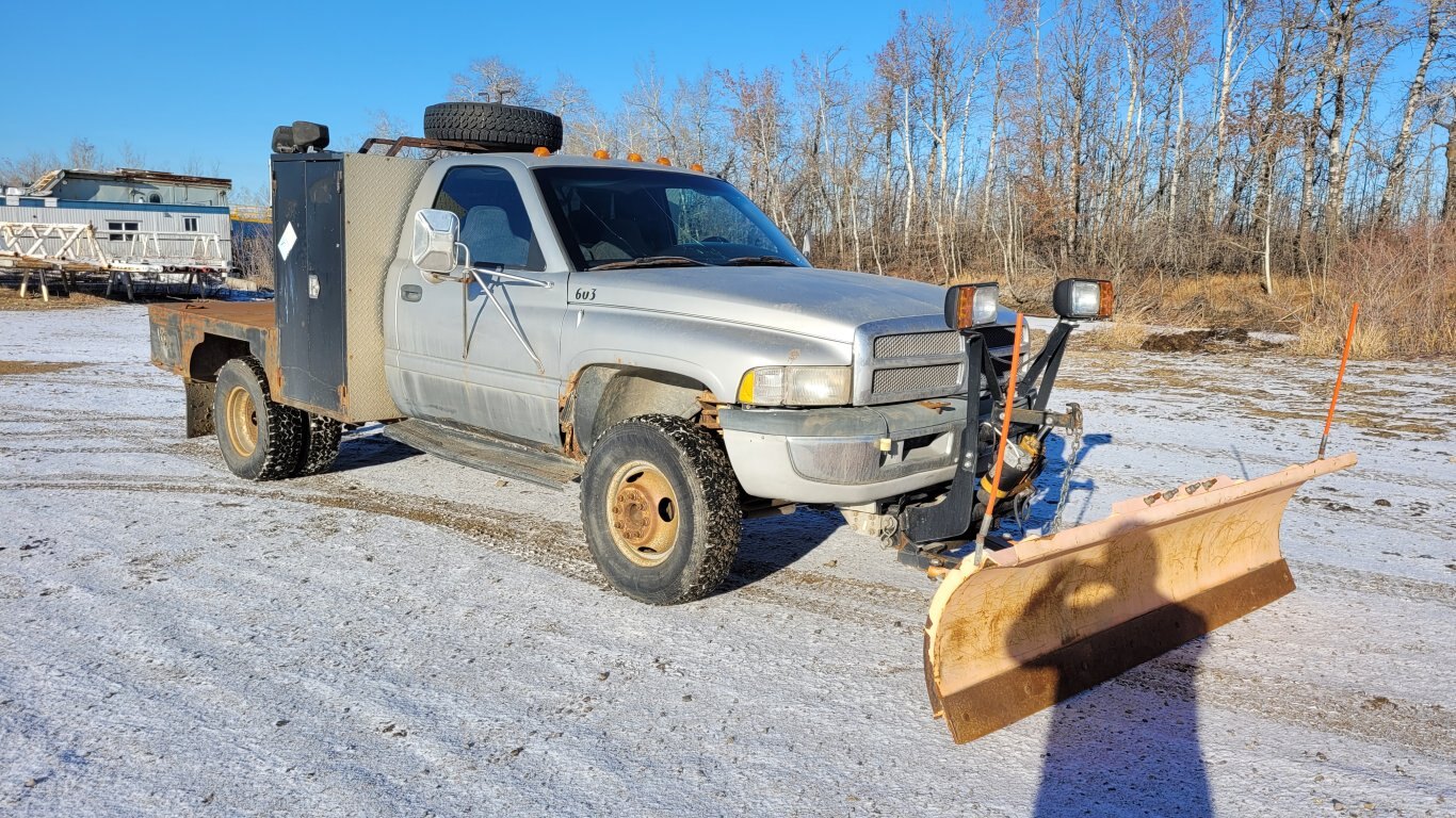 1998 Dodge Ram 3500 Diesel Plow Truck