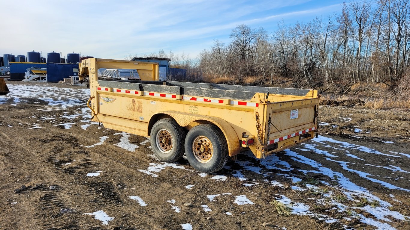 H&H Gooseneck T/A Dump Trailer