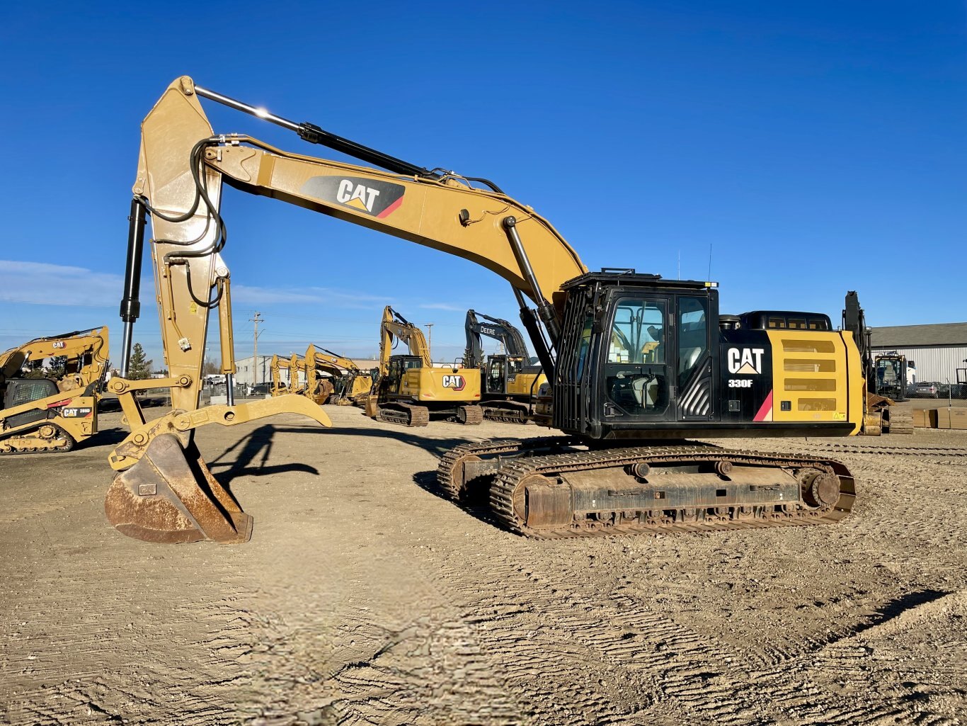 2018 Caterpillar 330FL Excavator w/ Thumb