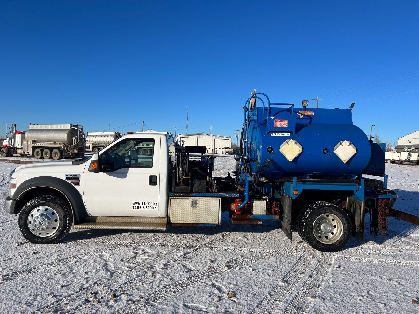 2008 Ford F550 XLT S/A Pressure Truck