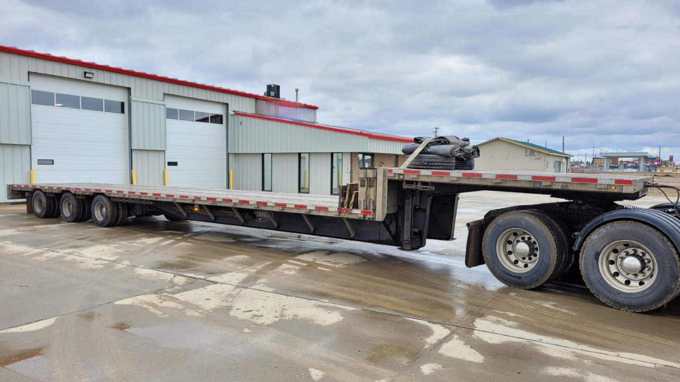 2014 Wilson Aluminum Combination 53ft Stepdeck Trailer