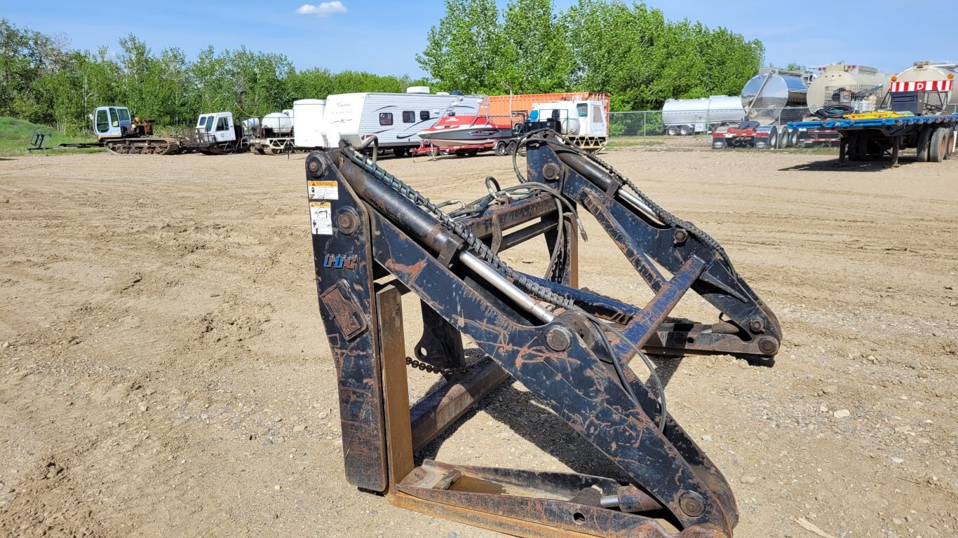 CWS 48 Inch Loader Pipe Grapple