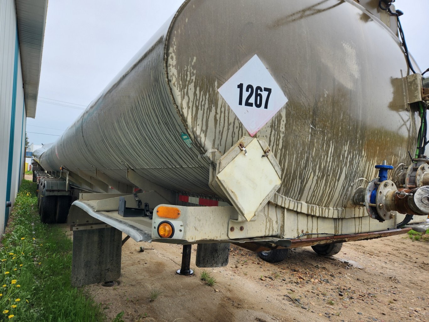 2003 Allweld 406 Crude 34m Triaxle Tank Trailer