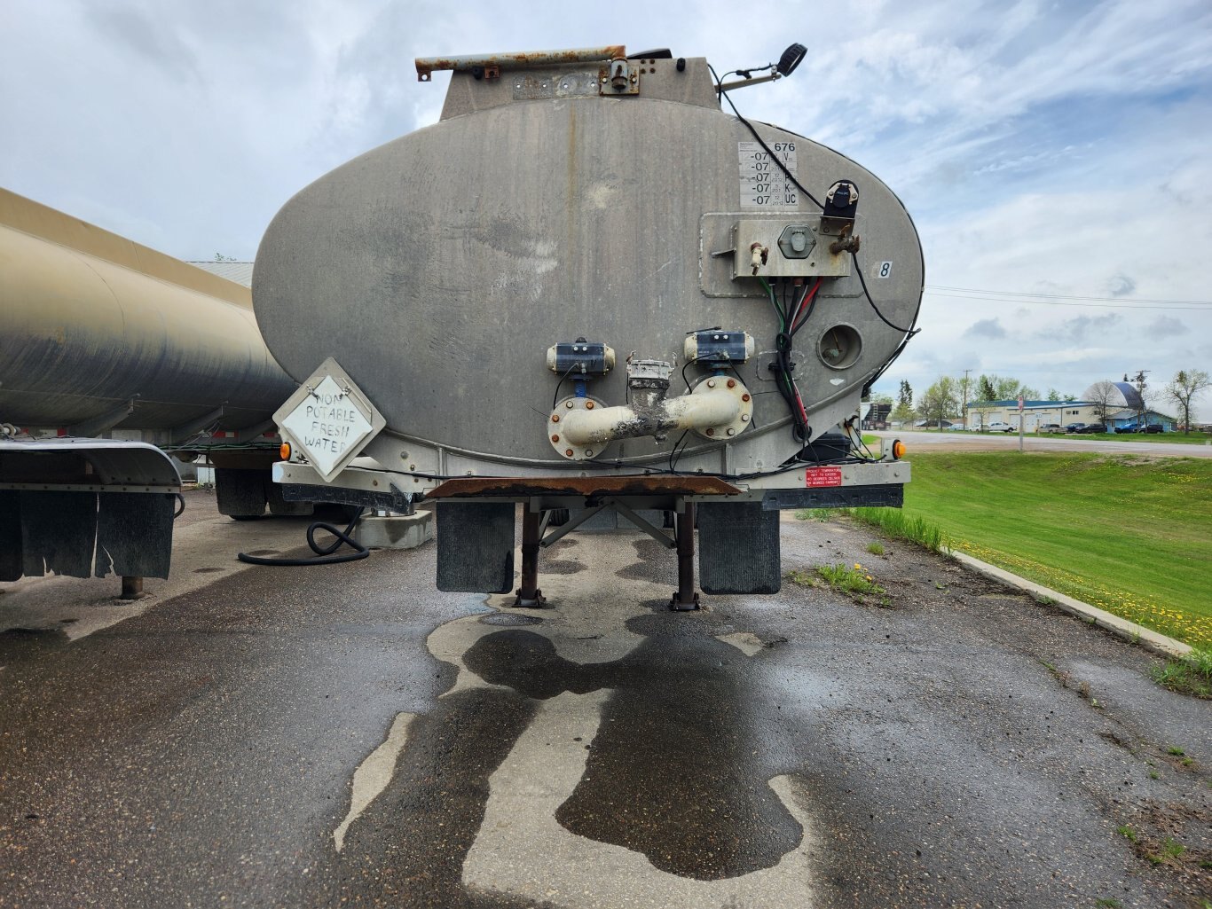 2008 Hutchinson 406 Crude 34m3 Tridem Tank Trailer